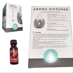 Cordless Aroma diffuser plus one essential oil